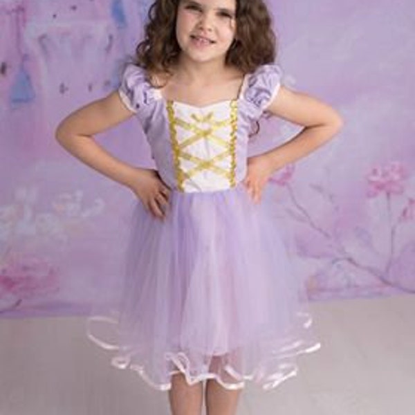 Long Hair Princess Dress, Princess tutu Dress, costume