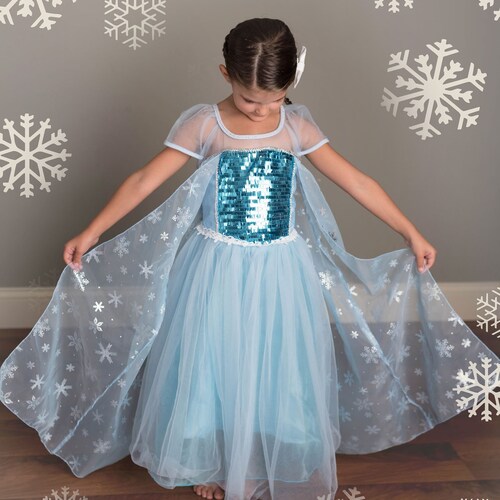 Ice Queen Twirly Soft Dress Princess Dress Costume Etsy