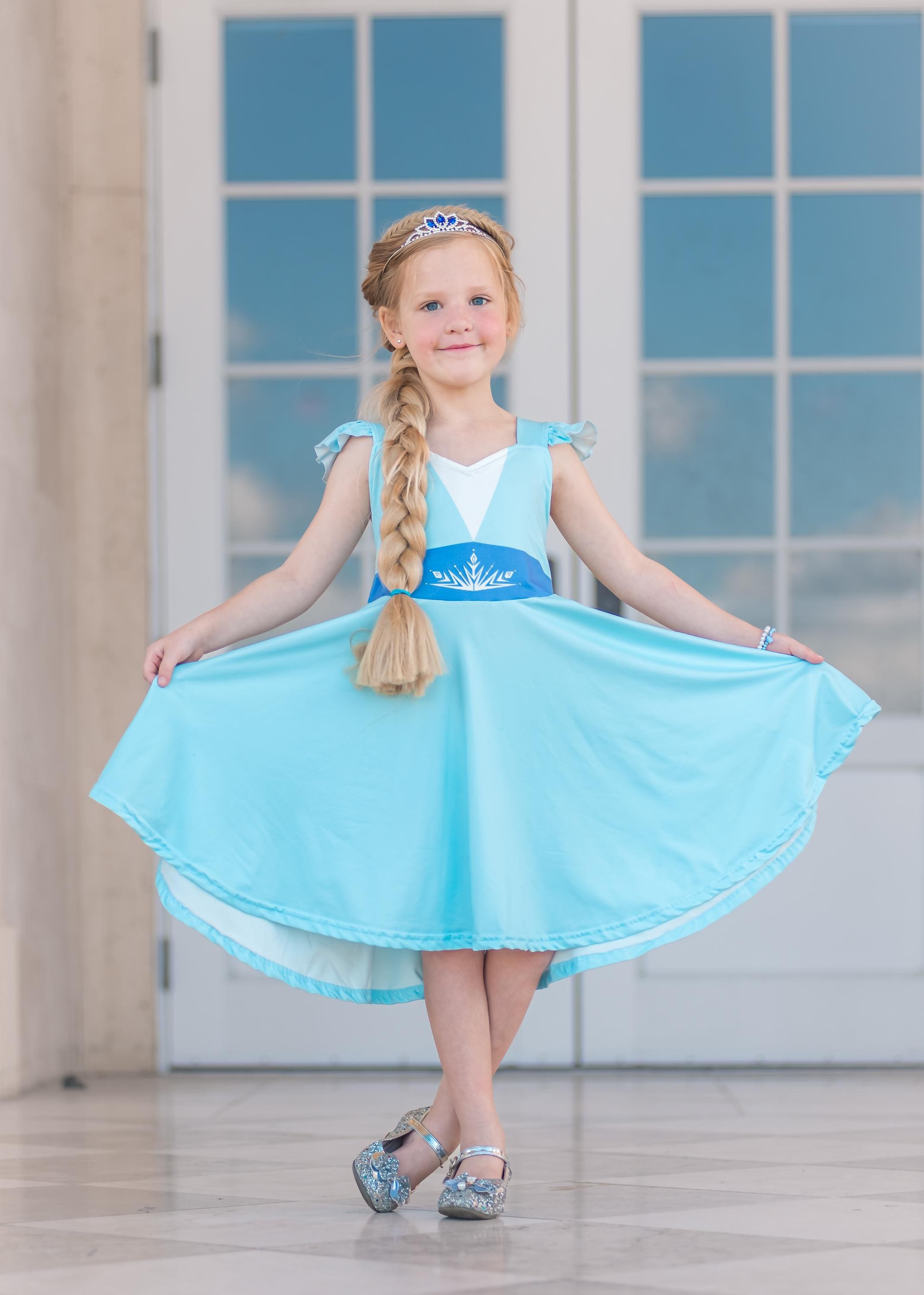 Elsa Ice Dress - Etsy