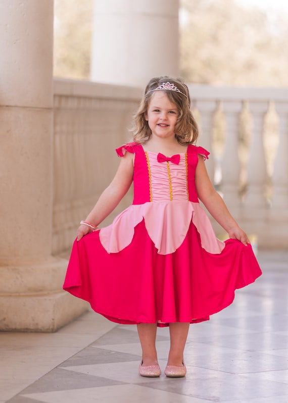 Aurora Twirly Soft Dress, Princess Dress,costume Sleeping Princess