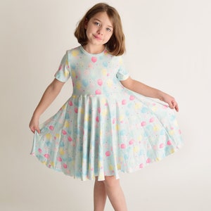 Balloons dress Birthday Soft Dress Spring dress Summer image 1