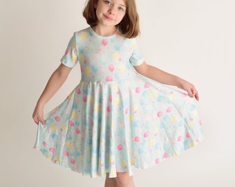 Balloons dress Birthday Soft Dress Spring dress Summer