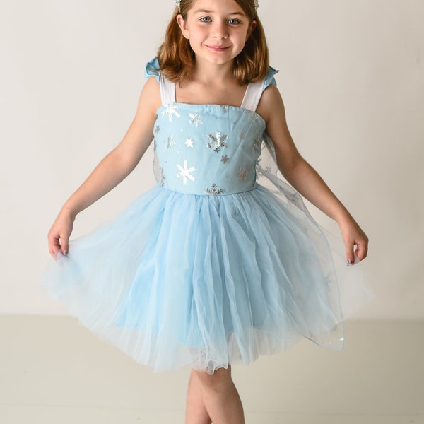 Ice queen Tutu Soft Dress, Princess Dress,costume