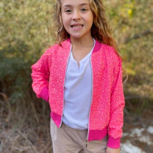 Properly Tied Girls Quilted Hartley Jacket Coat - Light Pink main image 1