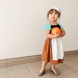 Cindy Maid Dress, Soft cotton costume dress