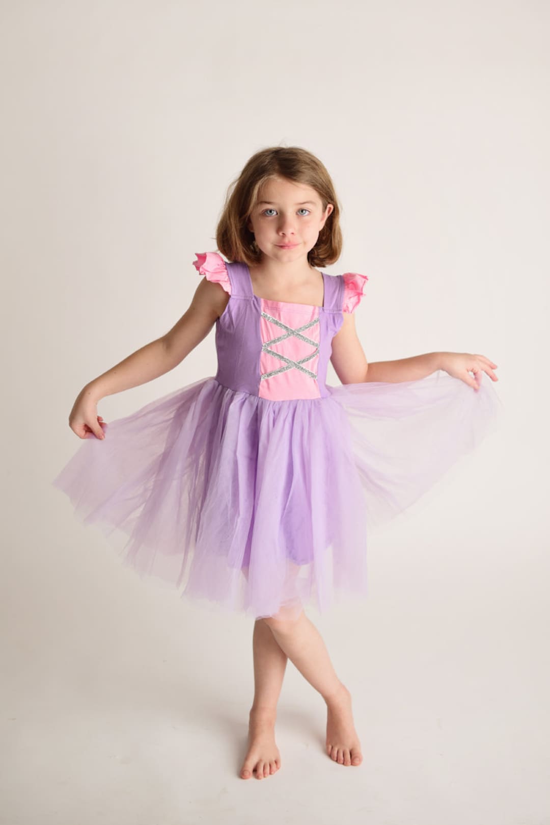 Long Hair Dress, Princess Tutu Soft Dress, Costume Rapunzel - Etsy