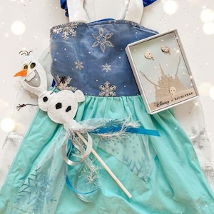 Ice Queen Dress with cape, Princess Dress,costume