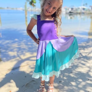 Mermaid Princesses Twirly Dress main image 0