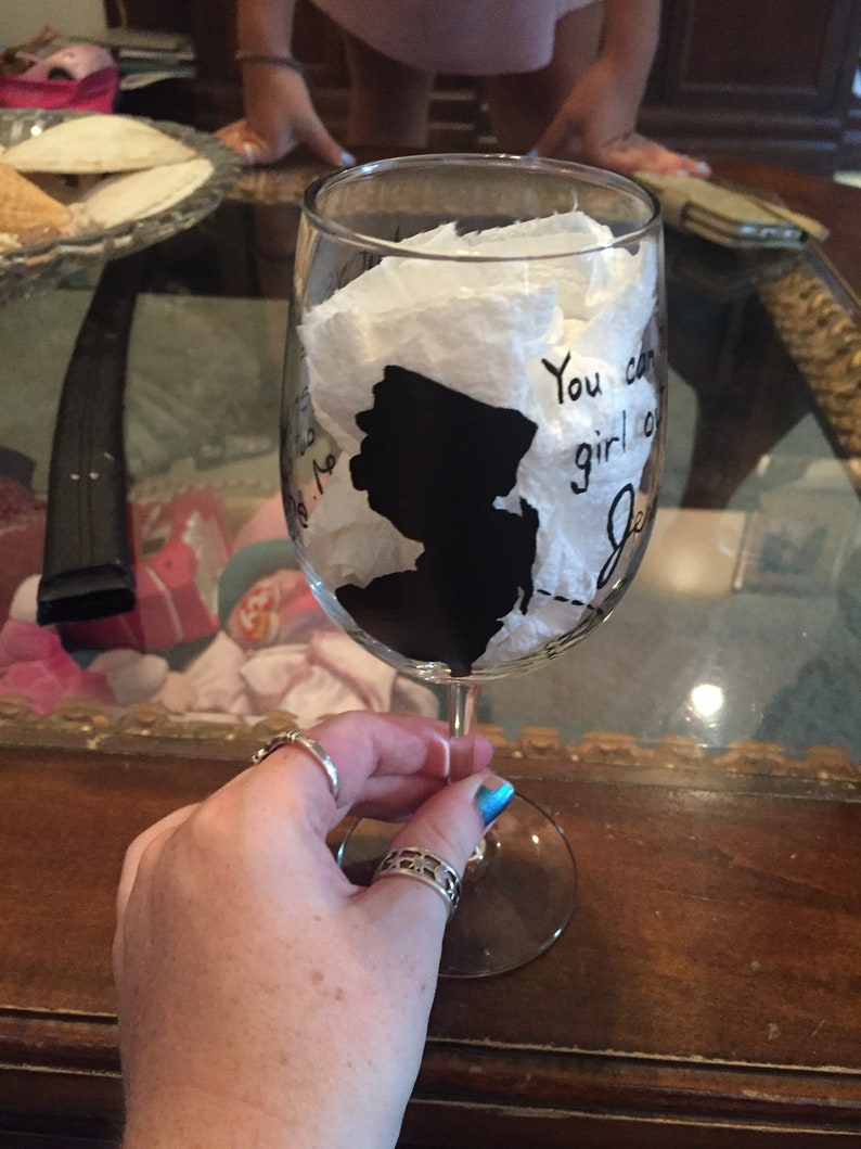 Custom Hand Painted Wine Glasses Etsy