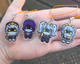 Murder Drones Phone Charms [Uzi, N, J, V, (Coming Soon: Tessa / Cyn, Doll, Lizzy, Thad)]