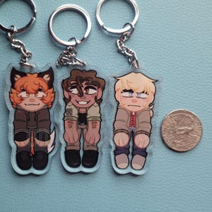 Boyfriend to Death Dangle Charms - [Ren, Strade, Lawrence]