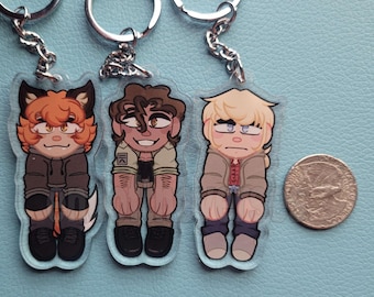 Boyfriend to Death Dangle Charms - [Ren, Strade, Lawrence]
