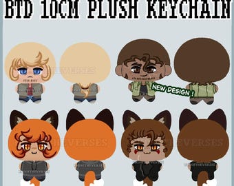 PREORDER: Boyfriend to Death / The Price of Flesh Plush Charms [ Fox, Ren, Law, Strade ]