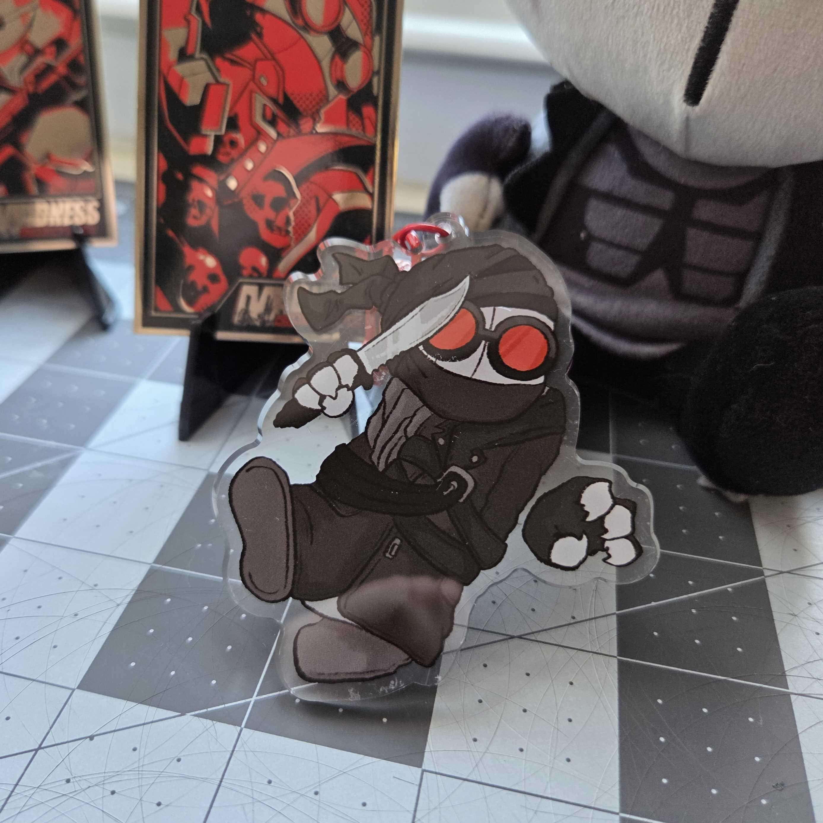 Madness Combat Stickers & Charm [hank, Sanford, Deimos] - Etsy