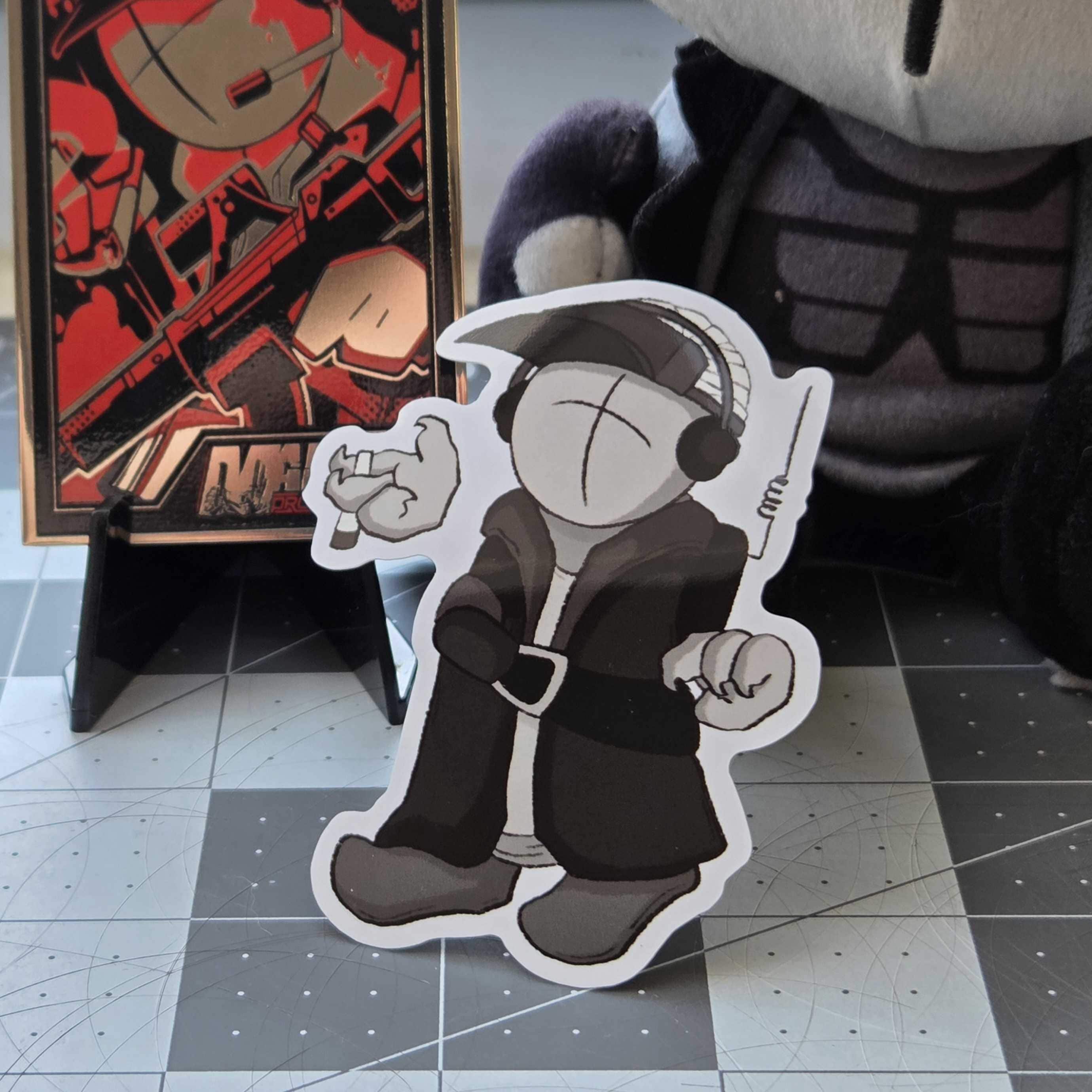 Madness Combat Stickers & Charm [hank, Sanford, Deimos] - Etsy