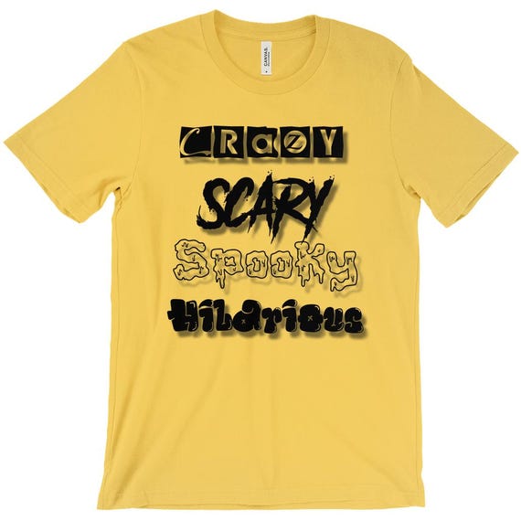 Crazy, Scary, Spooky, Hilarious T-shirt – Tv off Kendrick, Lefty