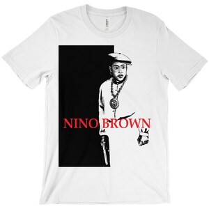 Nino Brown di New Jack City The Carter Wesley Snipes, Cash Money Brothers, T-shirt unisex stile Scarface Silhouette