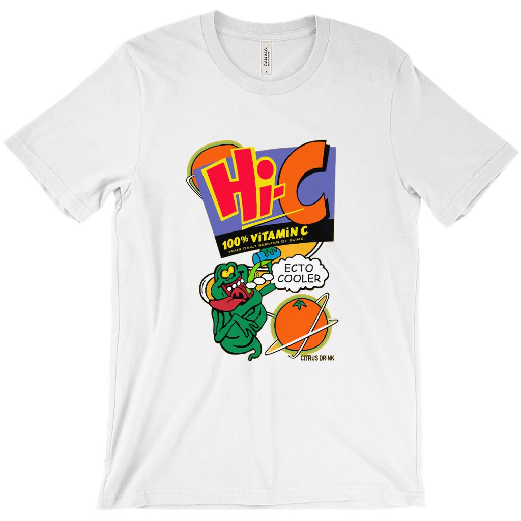 Ecto Cooler Hi C Slimer Unisex T Shirt Etsy