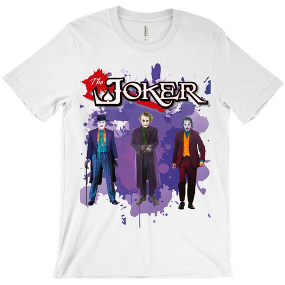 Jack nicholson joker t shirt top