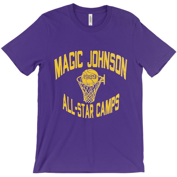 Champion Magic Johnson Shirt Vintage Champion Magic Johnson Jersey