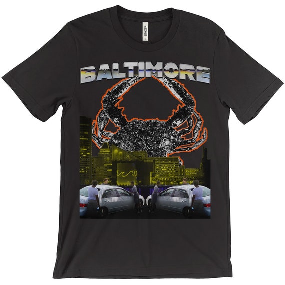 Baltimore T Shirt Skyline T Shirt Vintage Tee Shirts Graphic