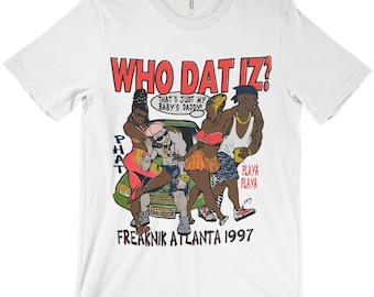 Camiseta unisex estilo vintage Freaknik Atlanta 1997