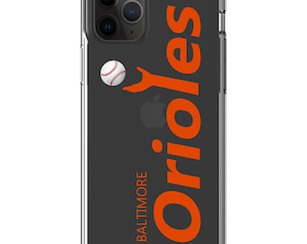 Funda para iPhone estilo vintage de los Baltimore Orioles - B'More, regalo, deportes, fan
