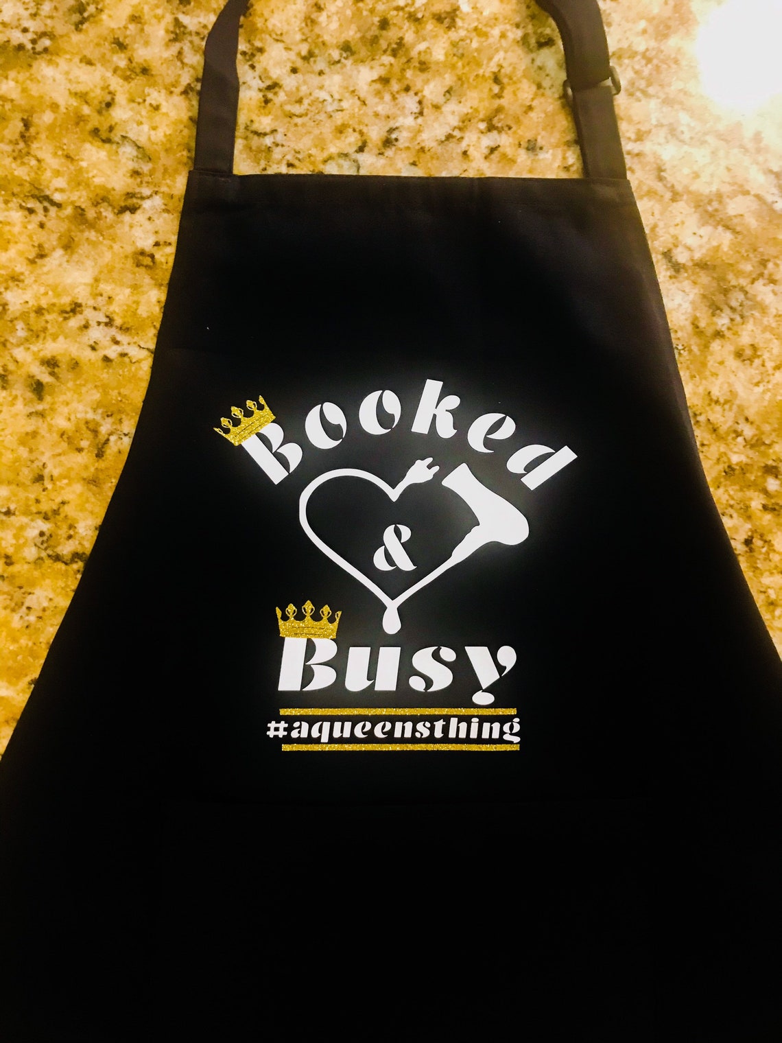 Custom Apron print on apron is an example Etsy