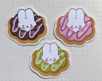 mochi donut bunny stickers
