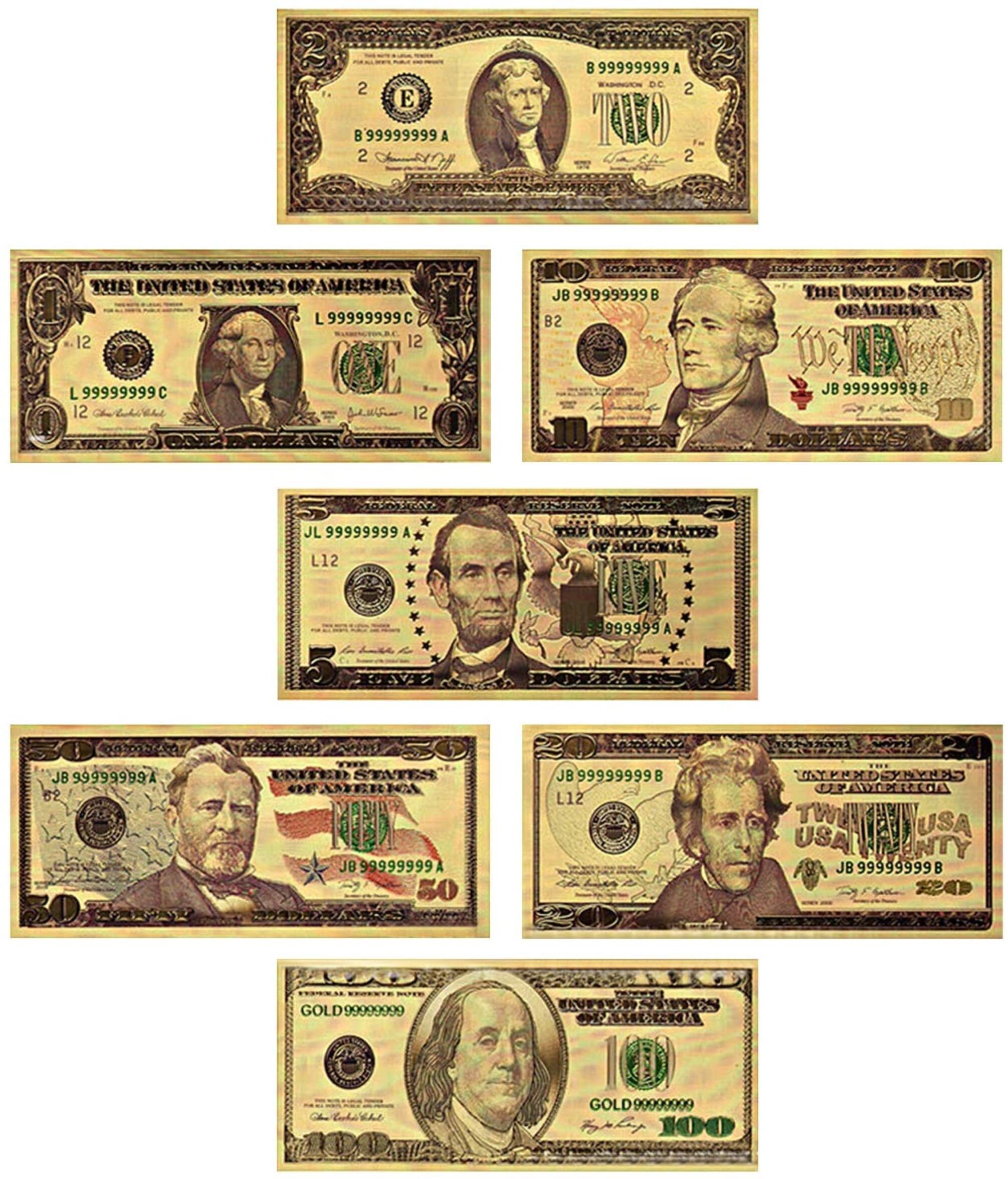 24K Gold Hundred Dollar Billpretty Nubiles - to5h2xq
