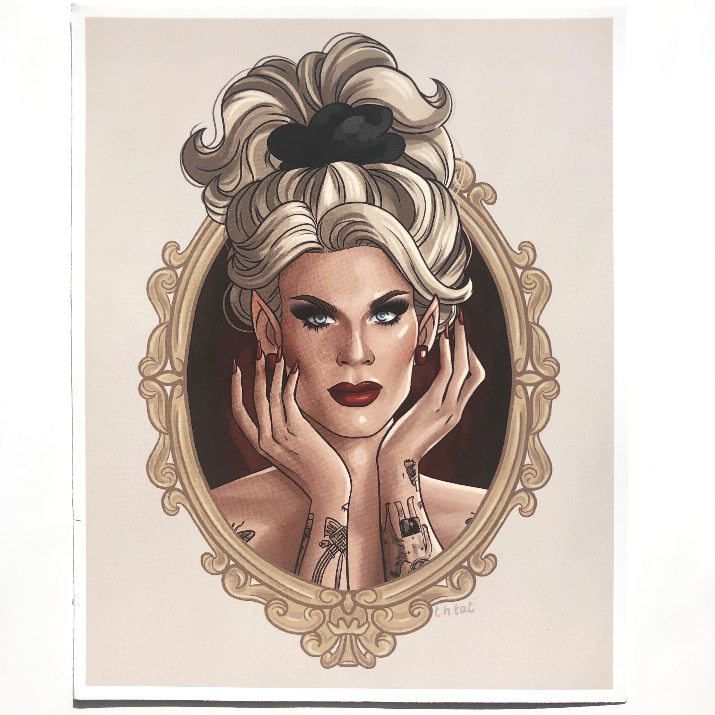 Katya Art Print Etsy