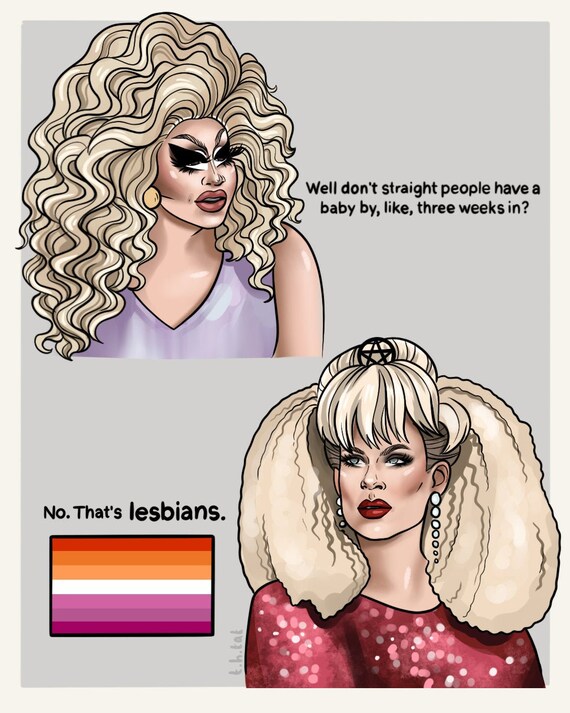 Trixie And Katya Quotes Trixie And Katya Quote Art Print | Etsy India