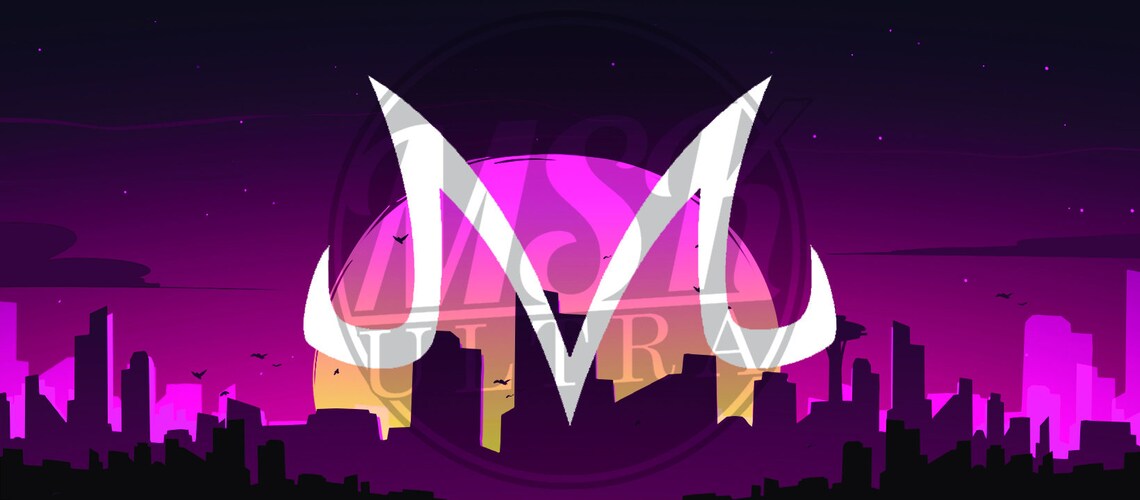 Majin M Dragon Ball Z Anime Holographic Etsy