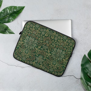 William Morris Laptop Sleeve | Laptop Sleeve | William Morris Laptop Case | Aesthetic Laptop Case