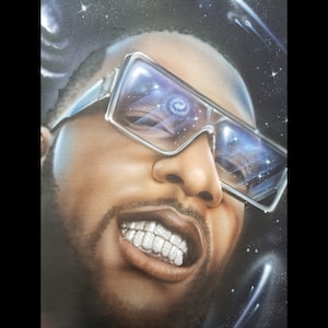 Airbrushed Tshirt Portrait