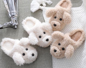 childrens dog slippers