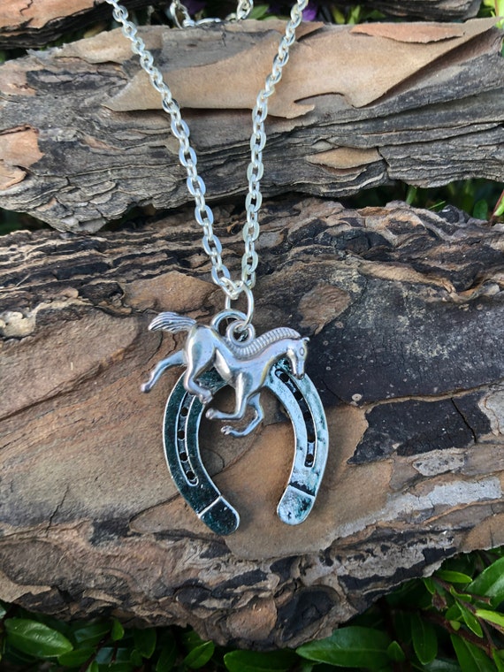 Horseshoe Necklace Etsy Ireland