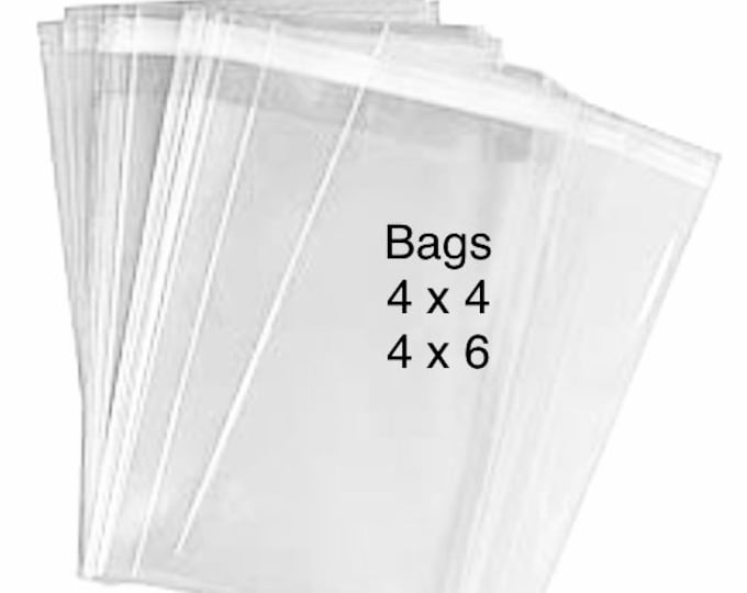 100 Self Sealing Cello Bags Self Seal Bags Resealable Cello Etsy