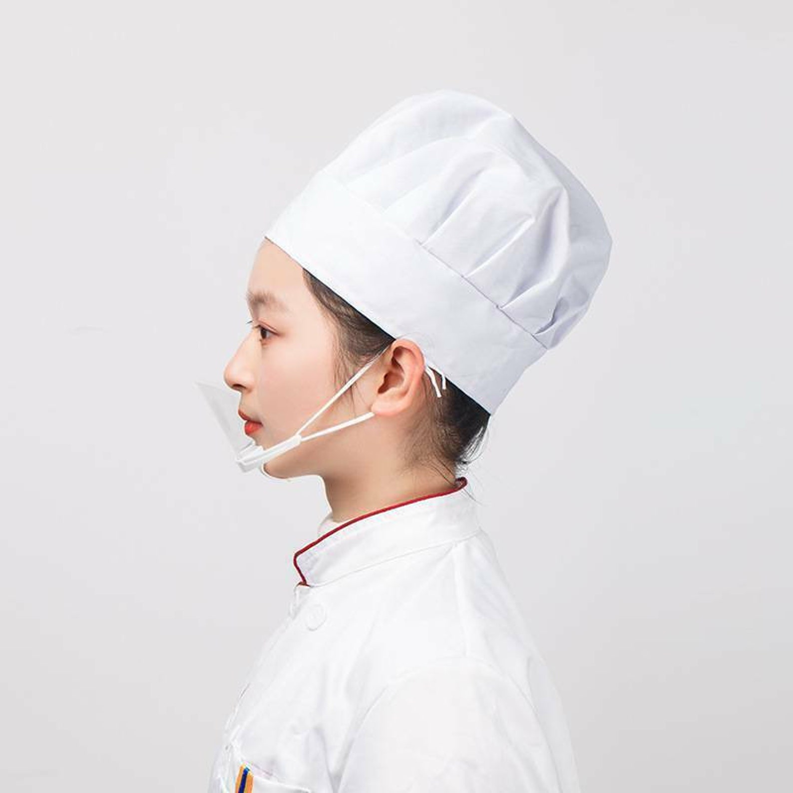 10203040 100 Pcs of Chef Mask Full Face Mask Sanitary Etsy