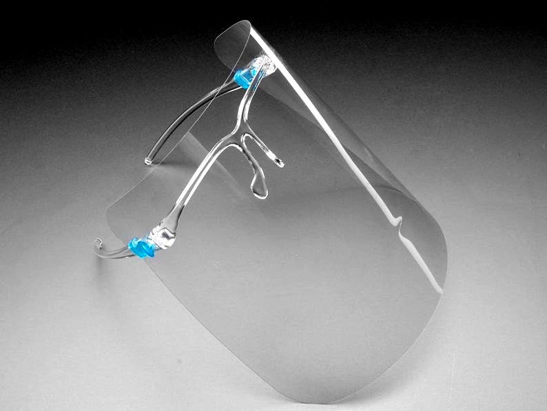 2 5 10 50 100 pack of Full Face Shield Glasses Protection Etsy