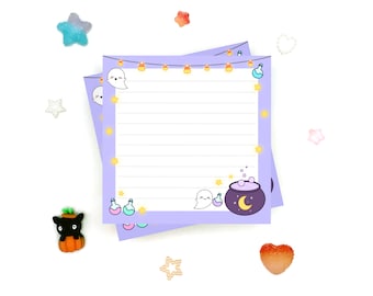 Halloween Night Ghosts Cauldron Potions Memo Pads