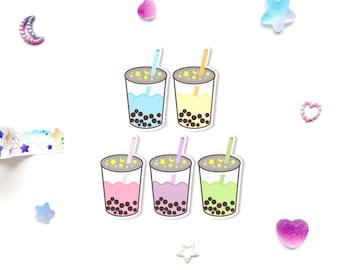 Bubble Tea Me Sticker Set