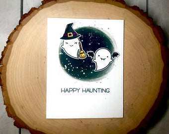 Happy Haunting Halloween Greeting Cards
