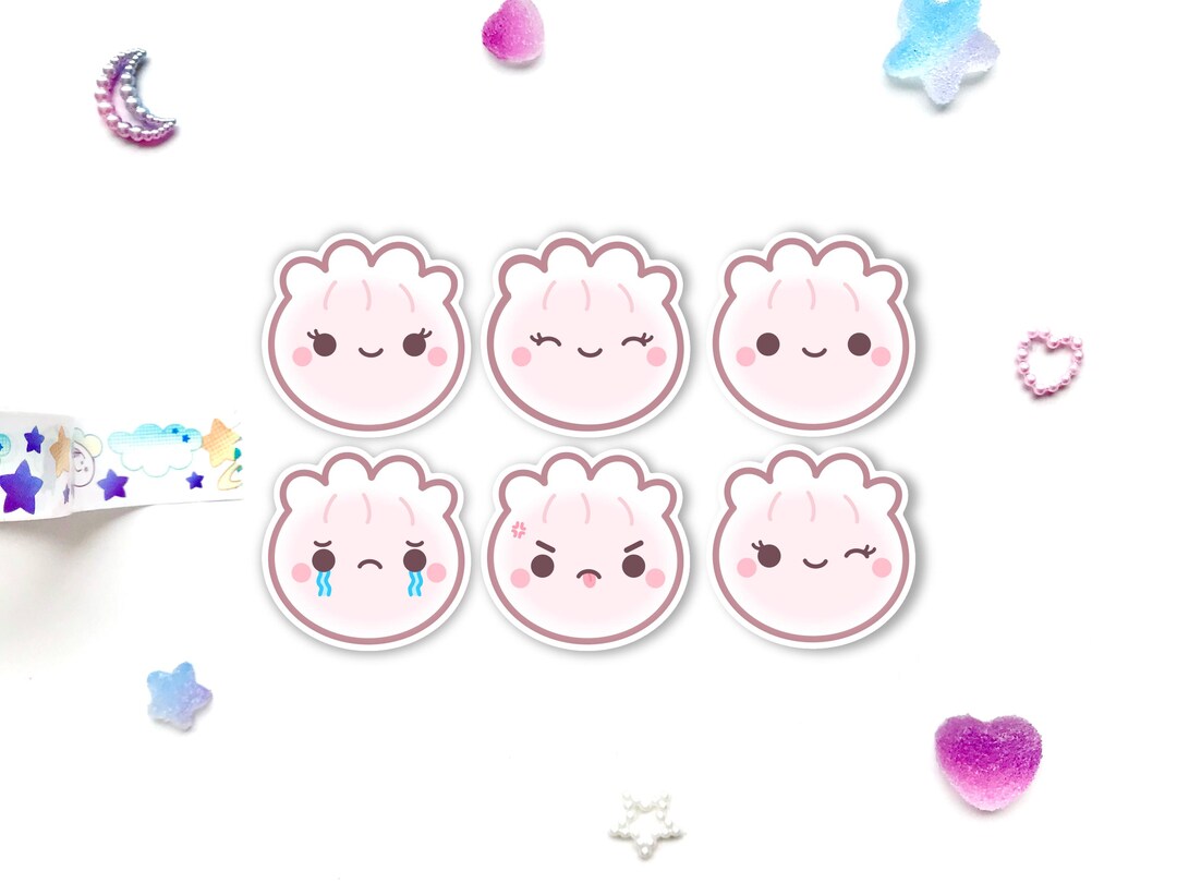 Throwing Sum Sticker All That + Dim Sum Sticker Set - Etsy