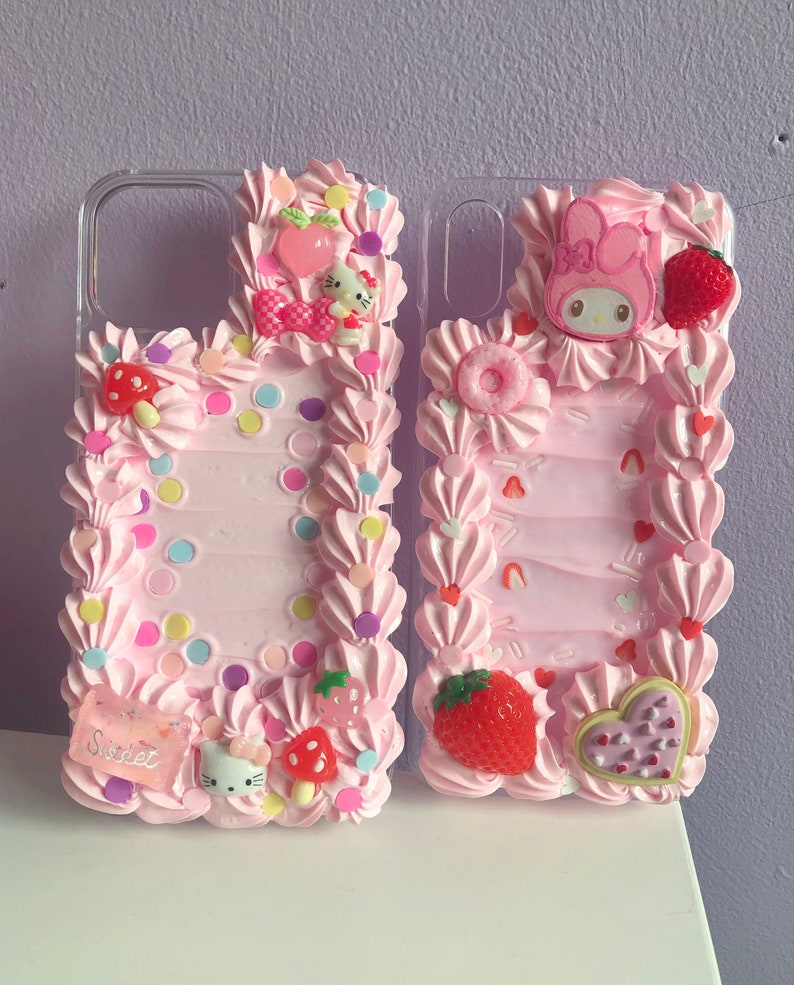 Custom decoden cake phone case for all phone models image 8