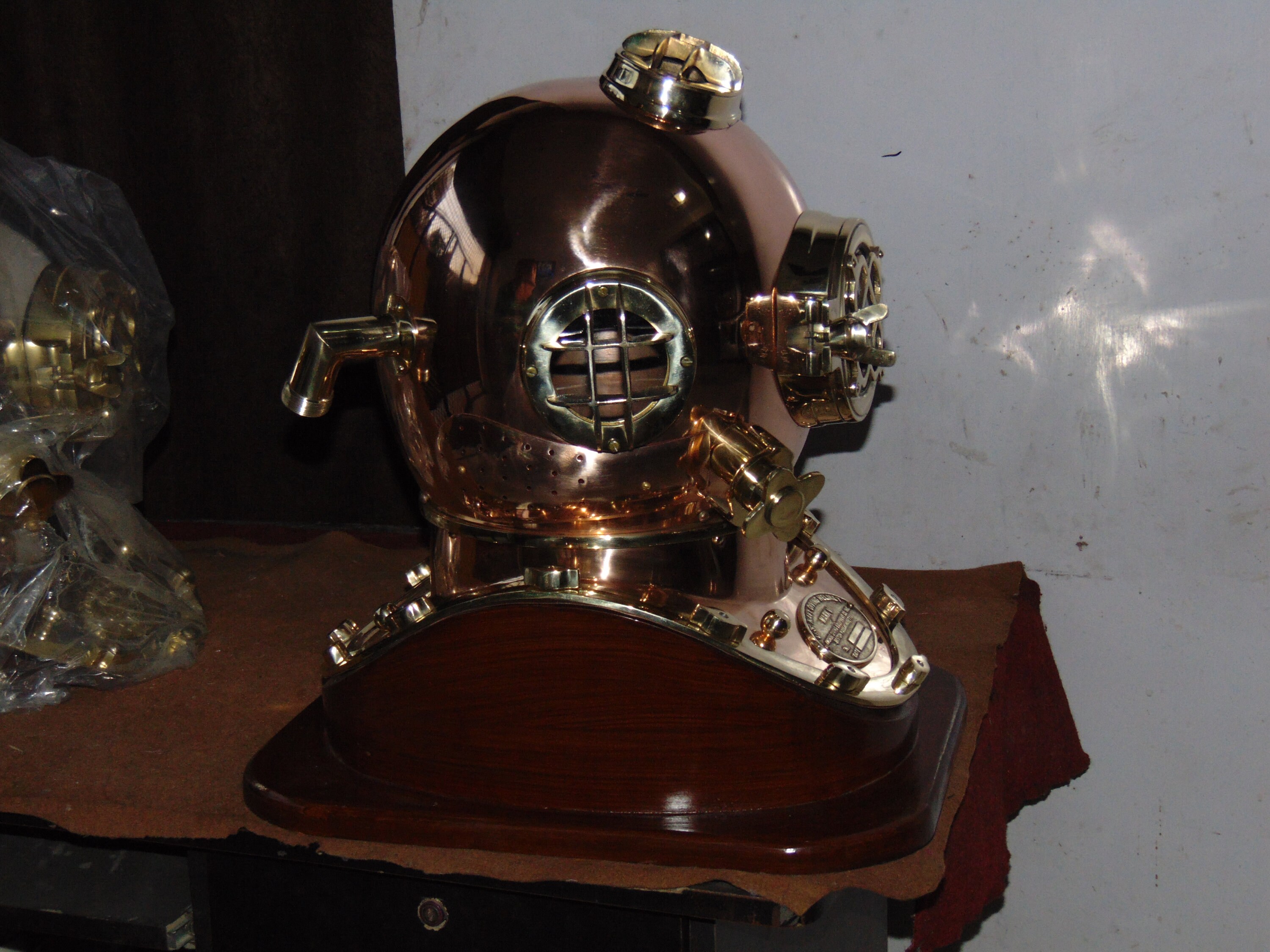 Nautical Diving Helmet Nautical Vintage Collectable Solid Etsy UK