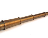 Nautical Brown Antique Spyglass Telescope 18 quot Handmade Collectibles Telescope Reproduction