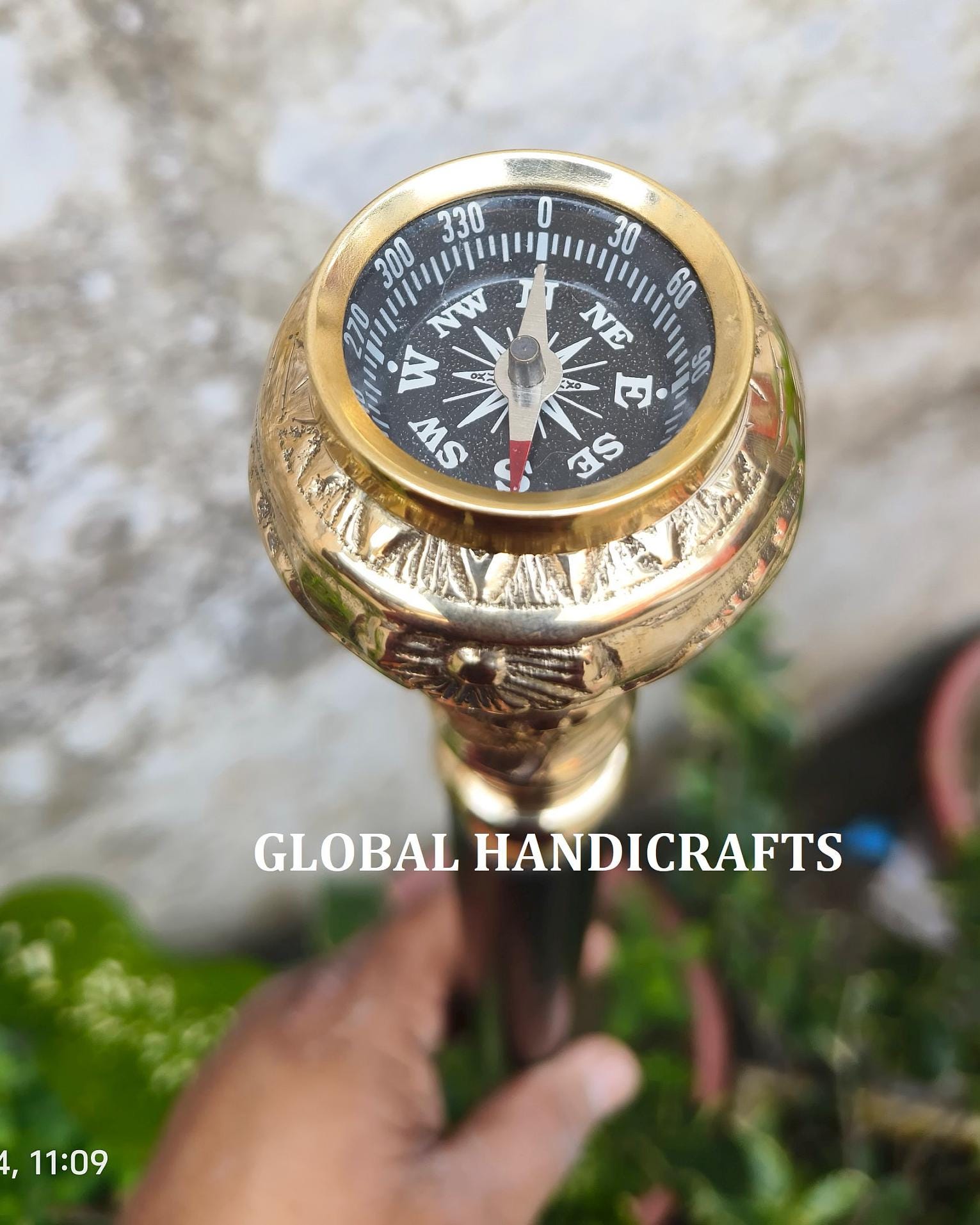 Nove Bastoni Da Passeggio - Legno - Dal 1960 - Catawiki - Foto 9