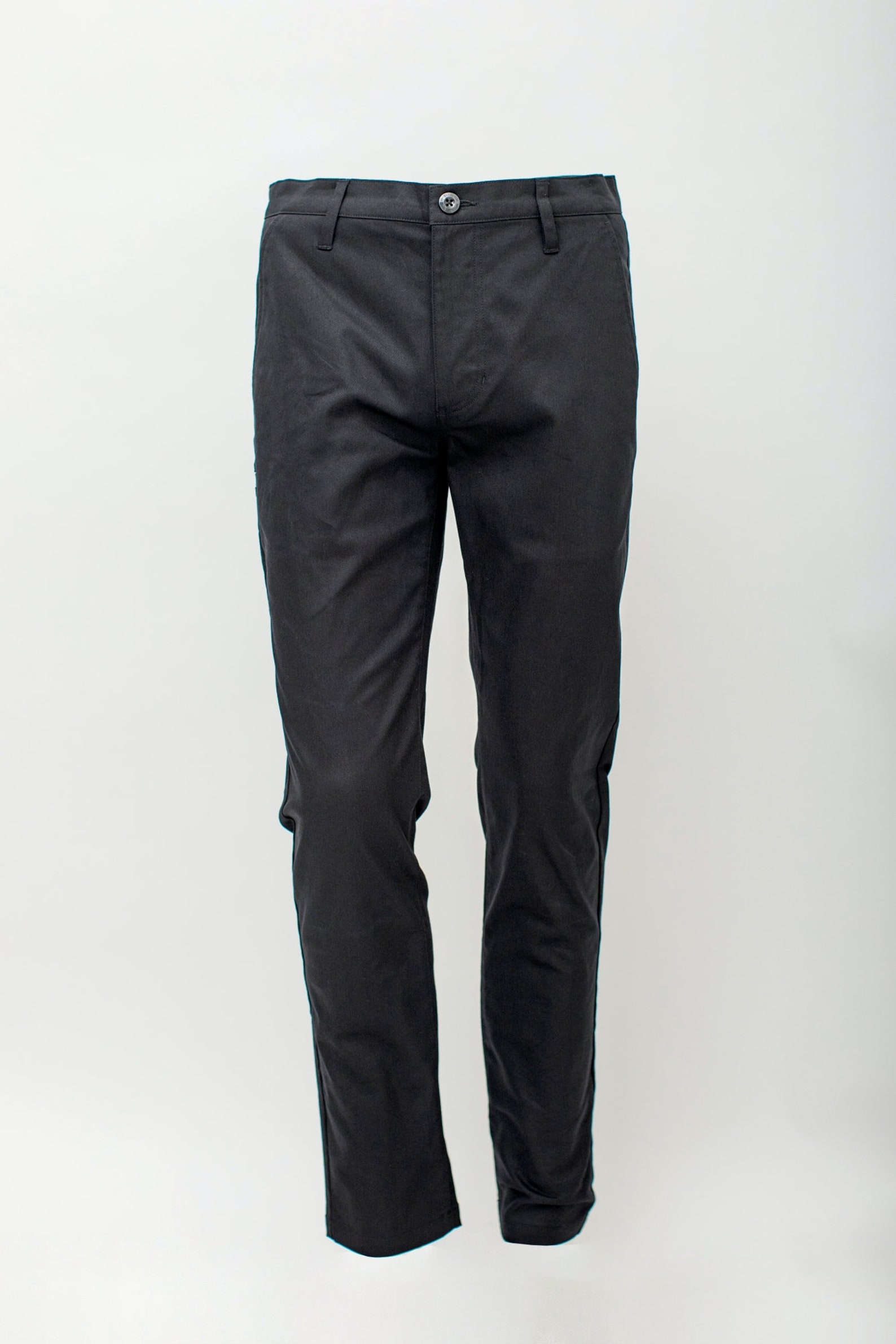 Men's Black Long Cellphone Pocket Pants Etsy