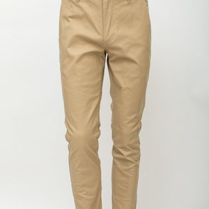 Men's Khaki Long Cellphone Pocket Pants - Etsy